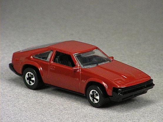 Released in 1993, Dark Red `82 Supra of Sto 'n Go Set with Black Wall wheels. Packaging: Sto 'n Go Set. Metal Body, Metal Base. Made in Hong Kong. Scarcity: 2/10