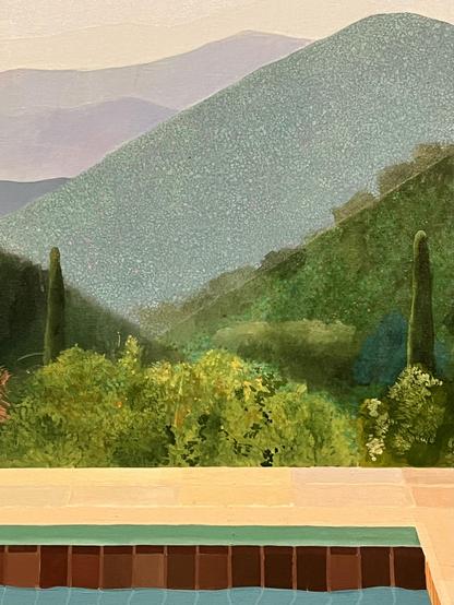 Der nur unzureichend fotografierte Hügel des berühmtesten Pool-Bildes