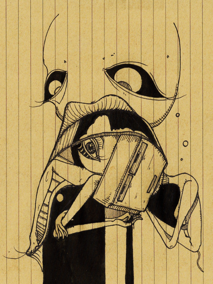spatter of ink