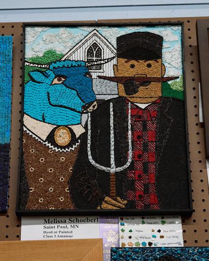Crop art from the Minnesota State Fair.
