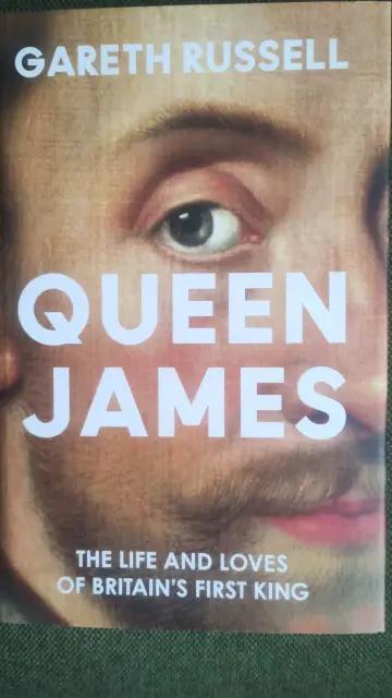 Cover to QUeen James, about the loves of James VI & I
