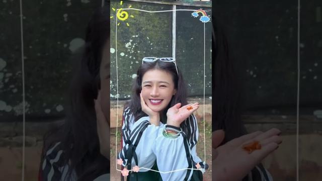 “动物缘”超绝的#马思纯 分享世界上最小的青蛙 称#张雅琪 拍摄 #芒果tv #mangotv #mango #花儿与少年 #花儿与少年同心季