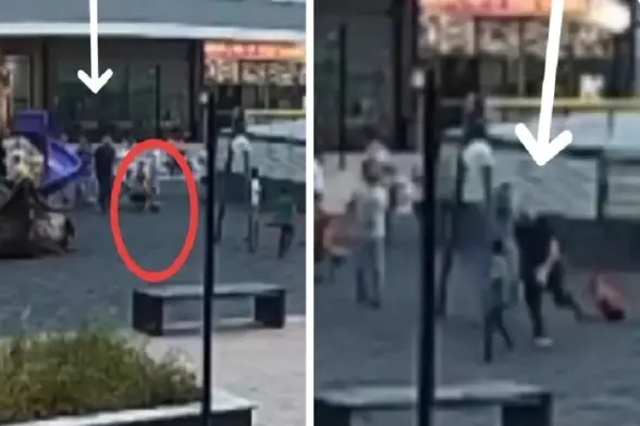 صحيفة المرصد - أمسك بهما وأسقطهما على الأرض بقوة.. بالفيديو: رجل يعتدي على طفلين داخل حديقة في تركيا