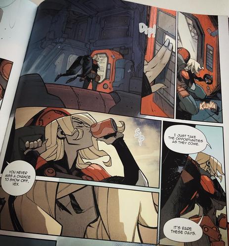 Photos des deux premiers numéros du comics Ghost Pepper par Lulo Lullabi (scénario et dessin) et Adriano Lucas (couleurs), publié par Image Comics.
