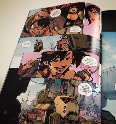 Photos des deux premiers numéros du comics Ghost Pepper par Lulo Lullabi (scénario et dessin) et Adriano Lucas (couleurs), publié par Image Comics.