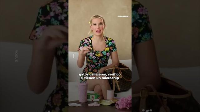 ミリー・ボビー・ブラウンがいつもバッグに入れて持ち歩いている意外なアイテム | Bad Reputation #shorts