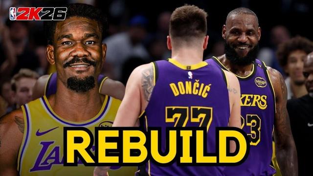 LeBron James Gitmeli Mi? - NBA 2K26 Rebuild Los Angeles Lakers