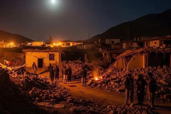 Imagen de un vídeo de la zona afectada por el terremoto. (YOUTUBE)