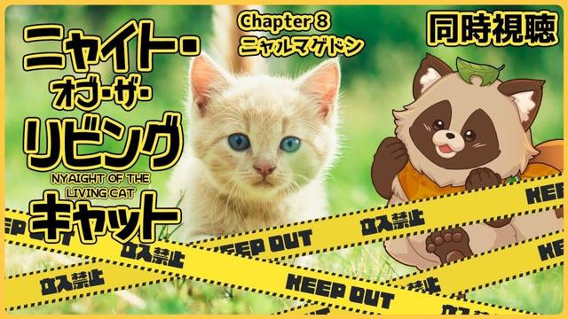 【同時視聴】ニャイト・オブ・ザ・リビングキャット【Chapter 8】狸のVTuberも食肉目でいいのだろうか…？