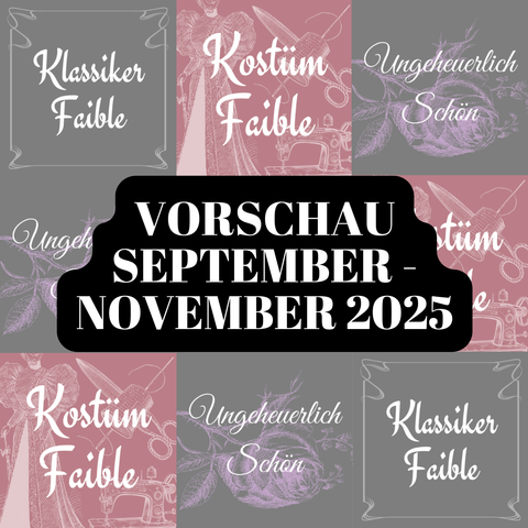 Vorschau September-November 2025