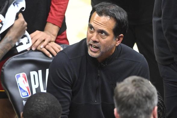 Miami Heat head coach Erik Spoelstra