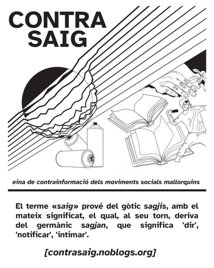 Presentació de Contrasaig. Eina de contrainformació dels moviments socials de Mallorca