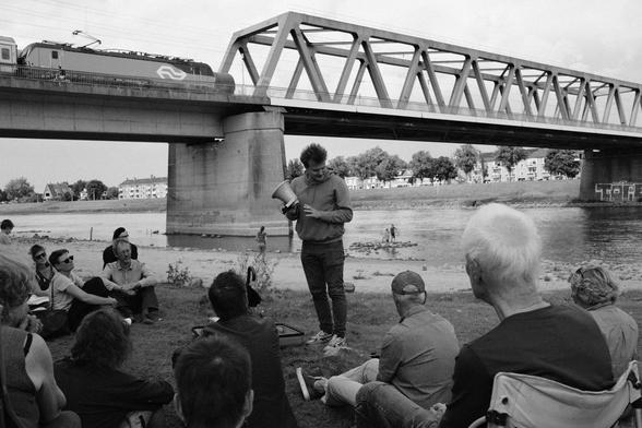 foto van performance Matteo Marangoni