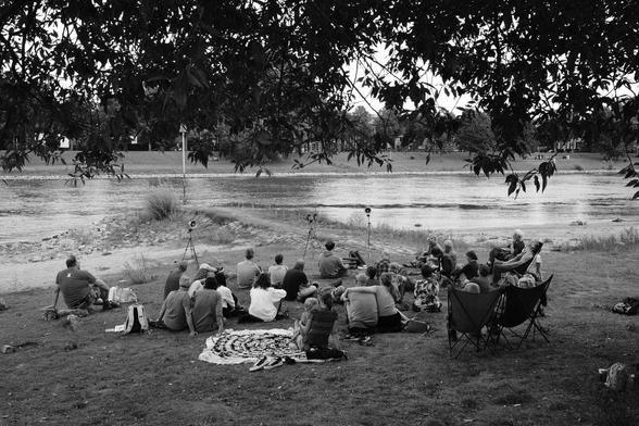 foto van performance Matteo Marangoni