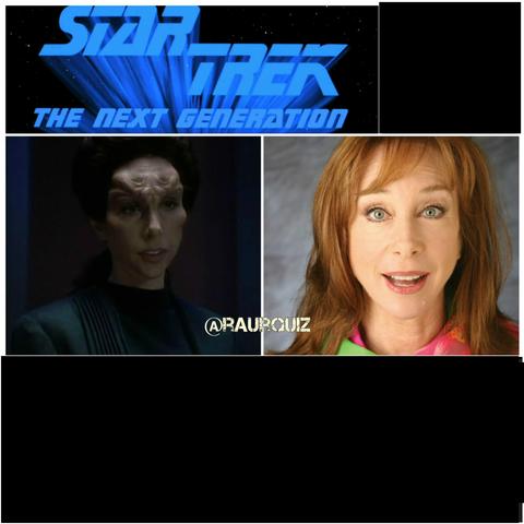 Happy birthday Sachi Parker actress Doctor Tava Star Trek The next generation First Contact