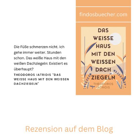 Theodoros Iadridis Buchcover Das weiße Haus mit den weißen Dachziegeln