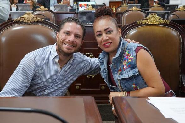 Jesus Sesma y Rebeca Peralta