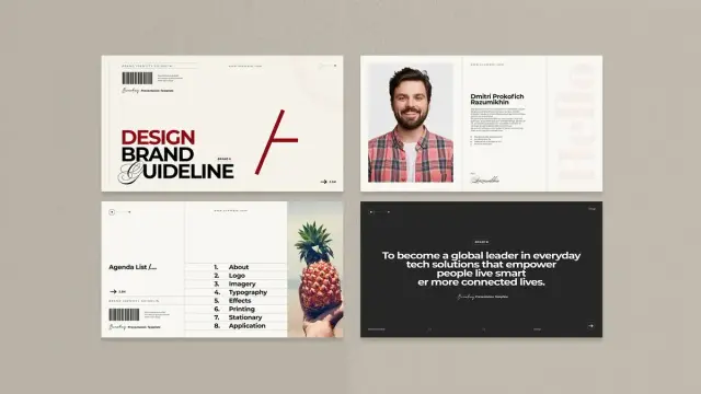 The Ultimate InDesign Brand Guidelines Presentation Template: Your Blueprint for Brand Consistency