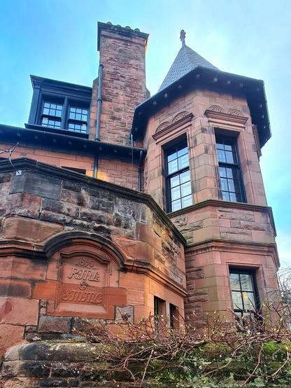 A Scots Baronial style Victorian villa.