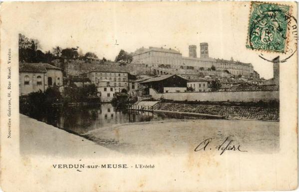 Verdun-sur-Meuse - L'Evéché à #Verdun (#Meuse)  #CartePostaleAncienne 👉 https://cartorum.fr/carte-postale/288763/verdun-verdun-sur-meuse-leveche