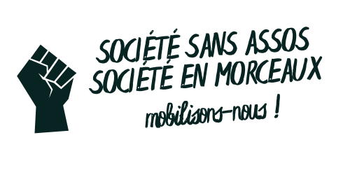 logo société sans asso, société en morceaux