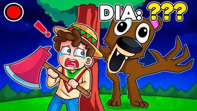 ¡SOBREVIVÍ 99 dias con SUSCRIPTORES! 💀🦌 SILVIOGAMER en 99 Noches en el Bosque 🔴 DIRECTO