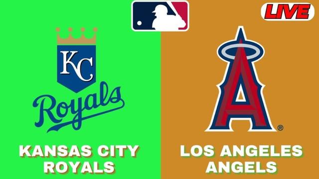 🔴Live：ロサンゼルスエンジェルス対カンザスシティロイヤルズ| MLB 2025 | MLBライブ野球スコア