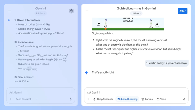 Gemini AI Google tryb edukacyjny