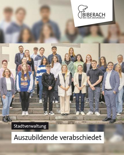Stadtverwaltung: Auszubildende verabschiedet