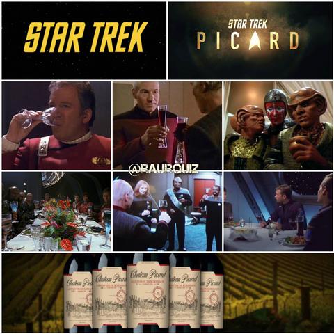 Dia Nacional del Vino National wine day star trek the next generation enterprise the undiscovered country deep space nine nemesis star trek picard