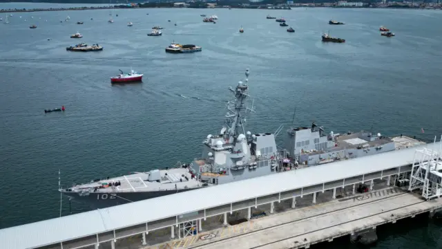 US Strike at Sea Kills 11