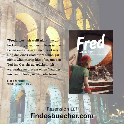 Birge Tetzner Buchcover Fred im alten Rom ultramar media