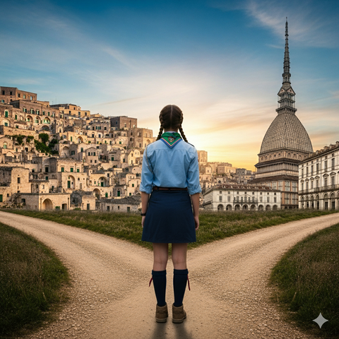 Marta al bivio tra Matera e Torino