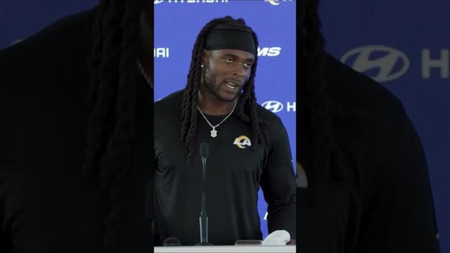 Davante Adams going into his first game as a Ram 🙌 #rams #nfl #shorts