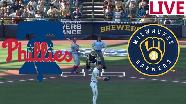 🔴live🔴PhiladelphiaPhilliesvs Milwaukee Brewers/ 9月4/ MLB TV Envivo/ MLB The Show 25