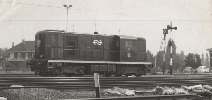 Im Archiv gefunden: 
#Diesellok  der #NS #NederlandseSpoorwegen  in #Venlo 1976