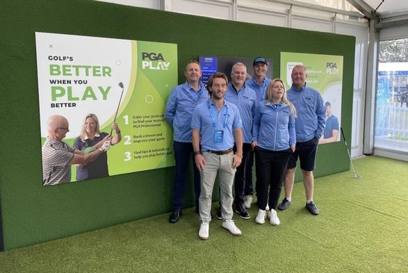 Swing by the PGA Academy at the Amgen Irish Open