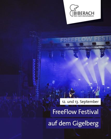 12. und 13. September: FreeFlow Festival auf dem Gigelberg
