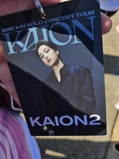 KAION2 VIP pass for 2025 Kai Solo Concert tour.