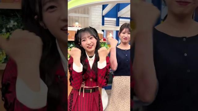 AKB48 秋山由奈 新井彩永 佐藤朱 💓💓💓💓