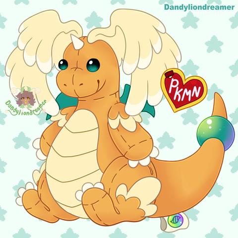 mega dragonite as a beanie baby :3