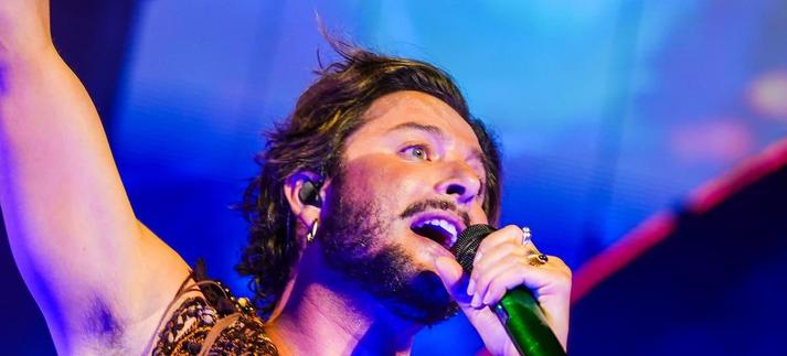 Manuel Carrasco, en el inicio de su gira Pueblo Salvaje. / Europa Press News