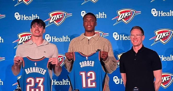 Thunder rookie Thomas Sorber suffers season-ending torn ACL | Sports