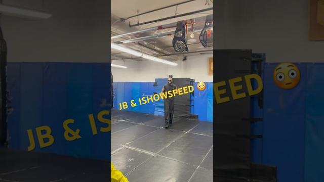 JB & @IShowSpeed about to spar!? 😳😅 #celtics #nba #shorts #ishowspeed