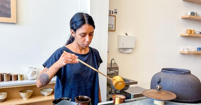 L.A.'s best new Japanese tea shop. Beautiful matcha lattes and more