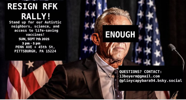 Image of RFJ Jr with mostly the same text as the post. Follow the link in the post for all the info.