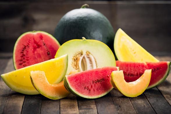 Melón y sandía (Getty Images/iStockphoto)