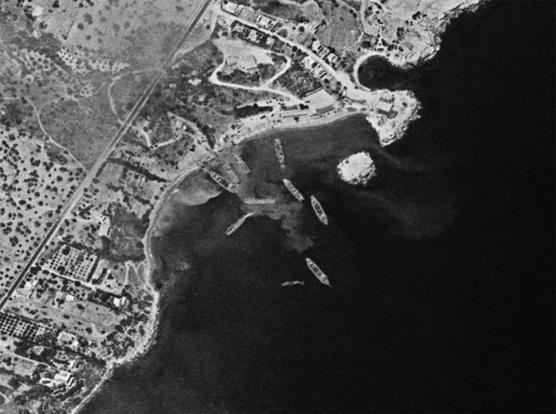 Spy_Satellite_Image_of_Cyprus_Invasion_-_July_20,_1974_(Landing_Ships)_(54771023053).jpg