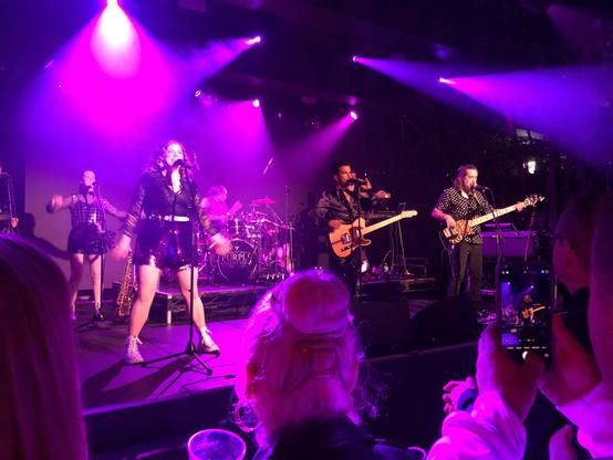 New Purple Celebration performing at Digital, Newcastle