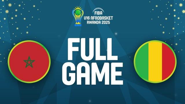 Group Phase | Morocco v Mali | Full Basketball Game | FIBA U16 AfroBasket 2025